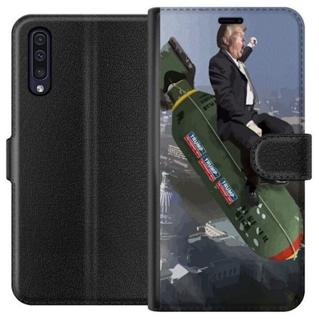 Kompatibelt Plånboksfodral till Samsung Galaxy A50 Trump på bomb