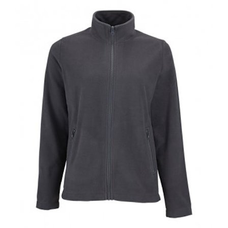 SOLS Dam/Dam Norman Fleece Jacka XXL Charcoal
