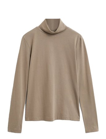 GANT | Light Cotton Ls Turtleneck | S