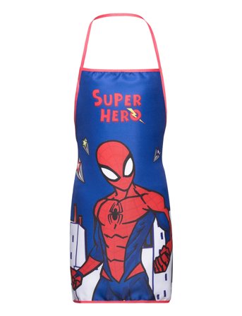 BrandMac Kids Apron + Hat - Spiderman 003 - Multi/patterned - ONE SIZE