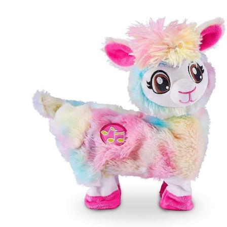 Pets Alive Rainbow Bonnie The Booty Shakin Lama Batteridrevet dansende robotlegetøj -ES