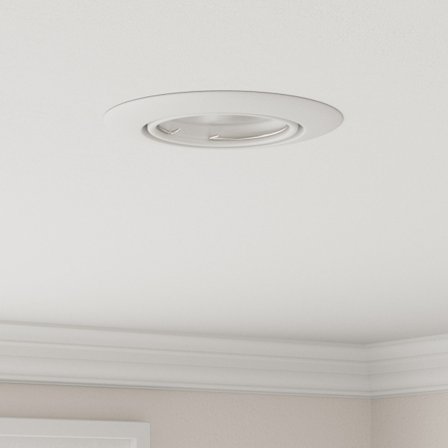 Spotlight 12 pcs Vit 9 x 9 x 2.5 cm Metall