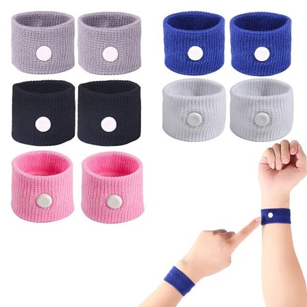 Kvalme Armbånd, Rejsearmbånd mod Køresyge, Lindrende Armbånd mod Morgenkvalme, Søsyge, Flyrejser