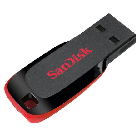 Sandisk Cruzer Blade - USB-flashstasjon - 64 GB