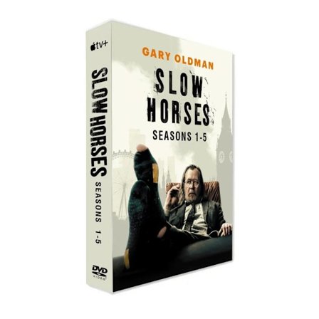 Original amerikansk tv-serie Slow Horses Sæson 1-5, 10 DVD'er, engelsk lyd og undertekster