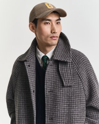 GANT - G Badge Corduroy Caps til herre taupe beige