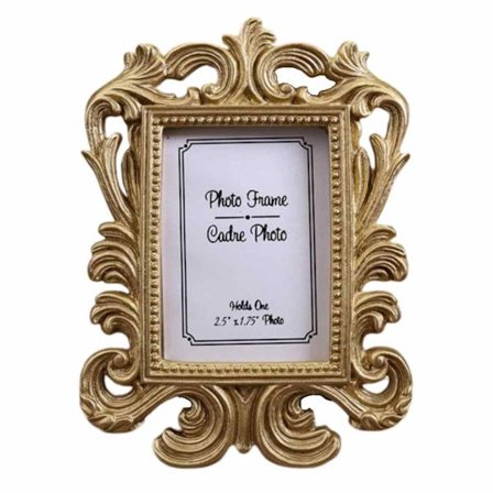 Vintage-valokuvakehykset barokkityylisellä muotoilulla, antiikkinen koristeellinen kehys pöytätasolle valokuvien esillepanoon ja seinälle 