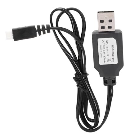 7,4v SM3P-stik Oplader USB-lithiumbatteri til fjernstyrede biler USB-kabel til SM3P