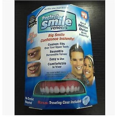Perfekte Smile Veneers Tannpasta øyeblikkelig tenner fleksibel passform trykk på veneers cov