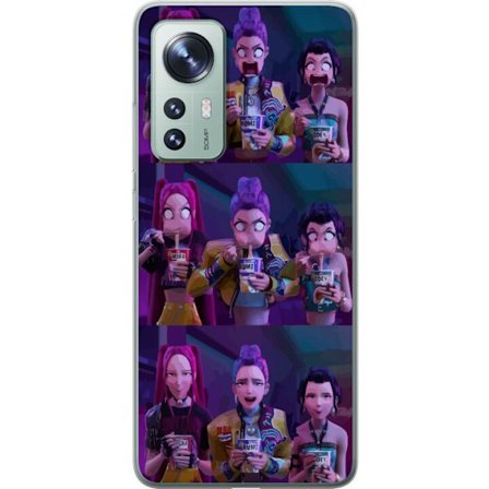 Kompatibelt Mobilskal till Xiaomi Xiaomi 12 Demon Hunters KPop figur med mörk aura