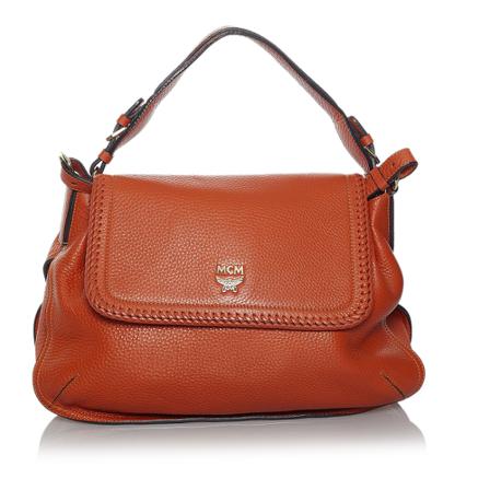 MCM Pre-owned Pre-owned Bags Orange, Dame Vintage Tasker, Størrelse: ONE Size