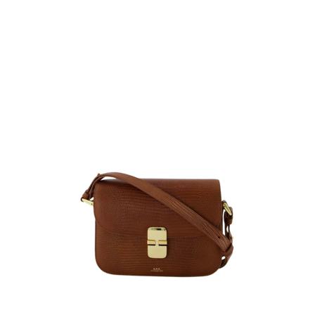 A.p.c. HandTass , Bruin , Dames , Maat: ONE Size Handtassen