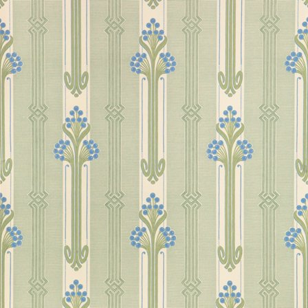 Duro Tapetprov, Nergården 008-13P Gammalsvenska Papper, Blå, L, , Färg & tapeter