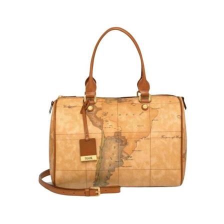 Alviero Martini 1a Classe, Handbag with geo print Bruin, Dames, Maat:ONE Size