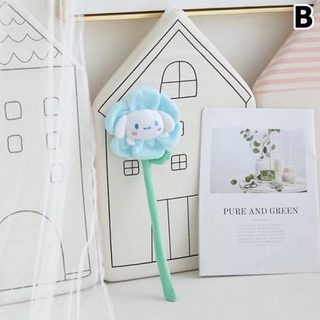Kawai Anime Sanrios Melody Cinnamoroll Kuromi Sun Flower Plysch B