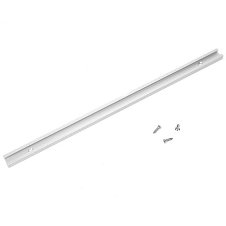 Aluminiumlegering t-spor Miter Track Jig Ikke-porøs Slide Slab Fixture Tømmerbearbeidingsverktøy (300mm)