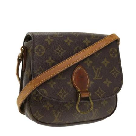 Louis Vuitton Vintage, Pre-owned Bag Bruin, Dames, Maat:ONE Size,leer