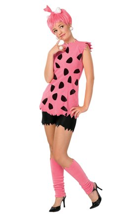 Pebbles Flintstone Karnevalskostyme L