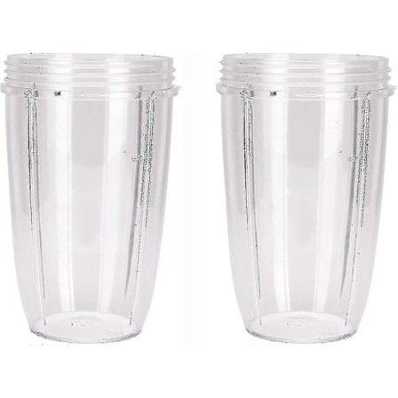 Pakke med 2 erstatningsbeger for Nutribullet (FMY)