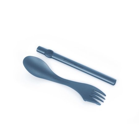 Light My Fire Spork n Straw Bio eating utensils Blue OneSize