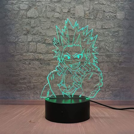 Kirishima Eijiro Nattlampa Smart Touch Fjärrkontroll LED