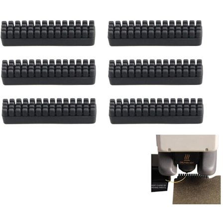 Silikonisuutinharja Bambu Lab A1 3D-tulostimelle, suuttimen puhdistustyökalu 3D-tulostimen lämpöpedille (6 kpl)