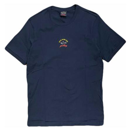 Paul & Shark, Logo T-Shirt Blauw, Heren, Maat:S
