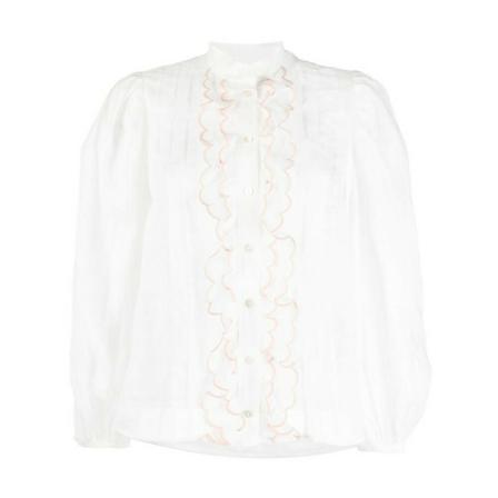 Zimmermann Shirt , Wit , Dames , Maat: S