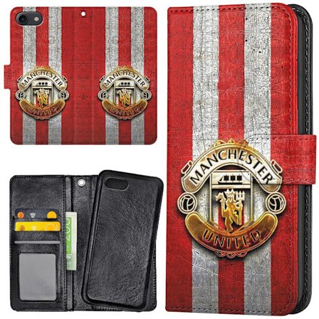 iPhone 6/6s Plus - Plånboksfodral/Skal Manchester United