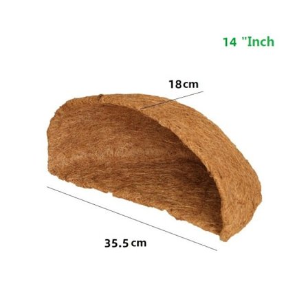 Hengende kurvforinger Kokosnøttforinger 14 TOMMERE