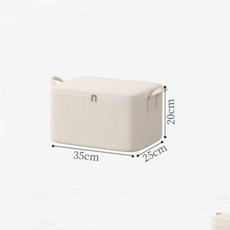 Quiltförvaringsväska Klädförvaringsväska S-35X25X20CM S-35X25X20CM