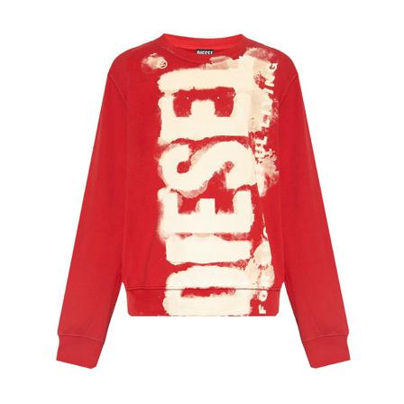 Diesel S-Ginn-E5 sweatshirt Rød, Herre Sweatshirts