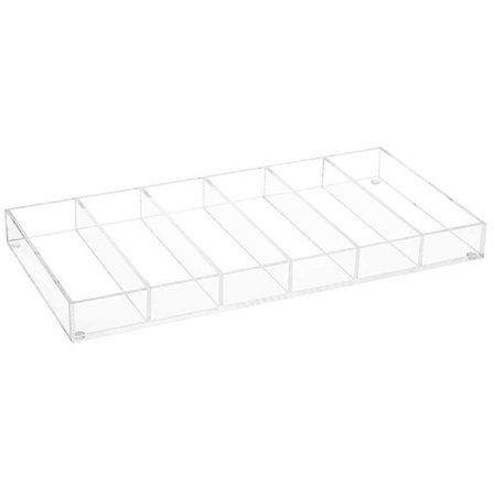 Kirkkaat silmälasit esittelylaatikko 6 lokeroa aurinkolasien järjestäjä ikkunaesittelyteline aurinkolasiteline