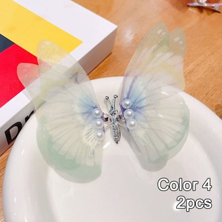 Hårspännen med fjärilar STIL 4 STIL 4