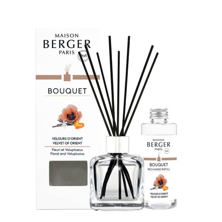 Maison Berger Paris Bouquet Parfumé Bouquet Cube Velours d'Orient 100ml - Diffusore di Profumo