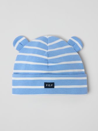 Lue stripet baby - 36 - 38 - barneklær - blue - Polarn O. Pyret