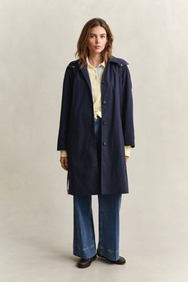 GANT - Vindjakke med belte til dame evening blue