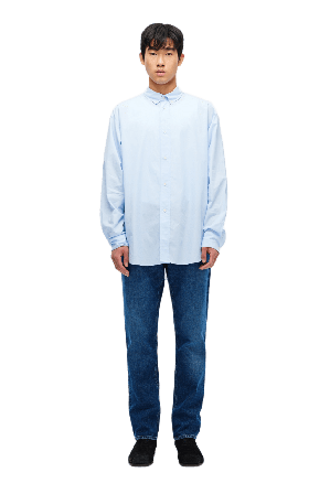 Neuw Ray Straight Trinity Mid Indigo Byxor Herr Blå w33l32