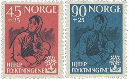 Norge 1960 - AFA 457-458 - Postfrisk