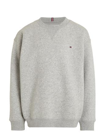 U Timeless Fleece Sweatshirt Tops Sweat-shirts & Hoodies Sweat-shirts Grey Tommy Hilfiger