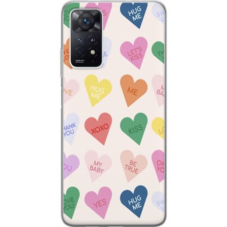 Yhteensopiva Puhelinkuori Xiaomi Xiaomi Redmi Note 11 Pro 5G Karkkisydämet