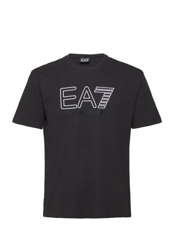 T-Shirt T-shirts Short-sleeved Svart EA7*Betinget Tilbud