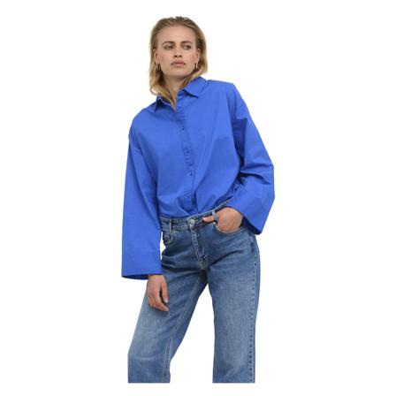 My Essential Wardrobe AliceMW Shirt Blå, Dame Skjorter
