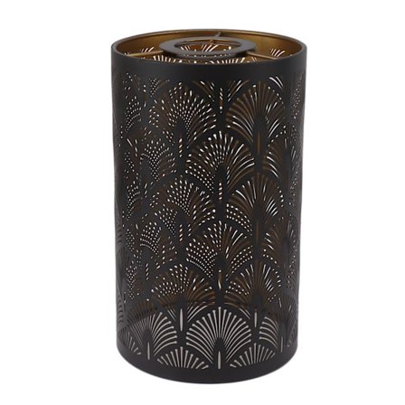 Metall Cylindrisk Urholkad Lampskärm E27 E26 för Sovrum Vardagsrum