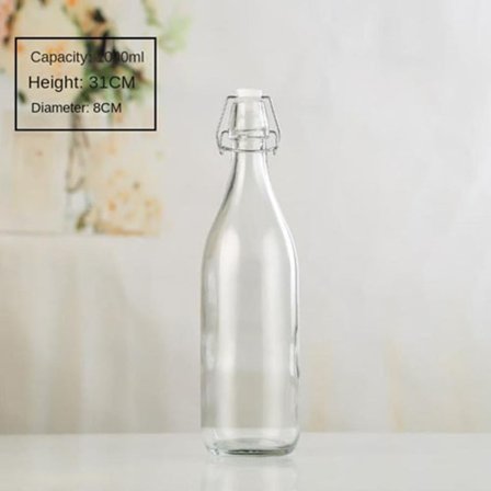 Flip Top lasipullo Viinipullo Entsyymipullo