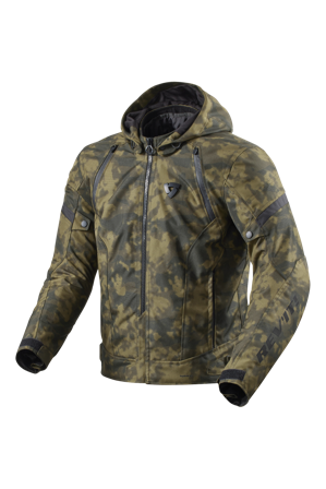 Blouson Moto REV'IT! Flare 3 H2O Vert camouflage M