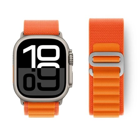 Alpine Loop-rem for Apple Watch Ultra 2, 49 mm 45 mm 41 mm, oransje [JSR]