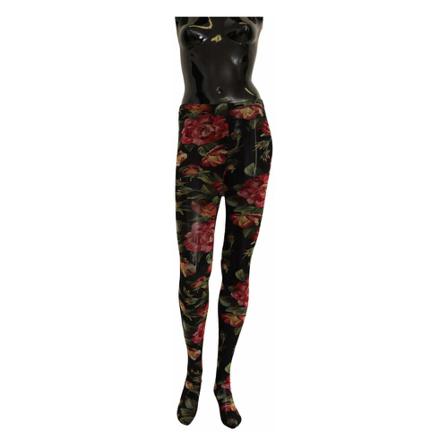 Dolce & Gabbana Tights Sort, Dame Strømpebukser, Størrelse: ONE Size