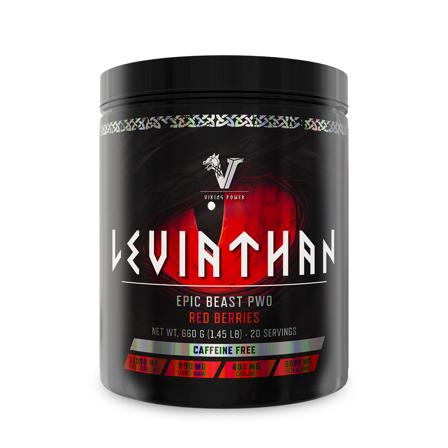 Viking Power Leviathan Caffeine Free PWO - 660g - Red Berries - Kosttillskott, PWO, Kosttillskott, Prestationshöjare & PWO, Pre-Workout (PWO)