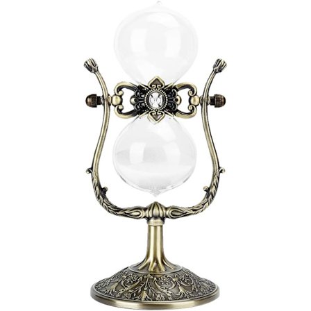 Vintage timeglass 15 minutter timeglass ornament